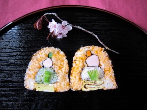 Hinamatsuri sushi